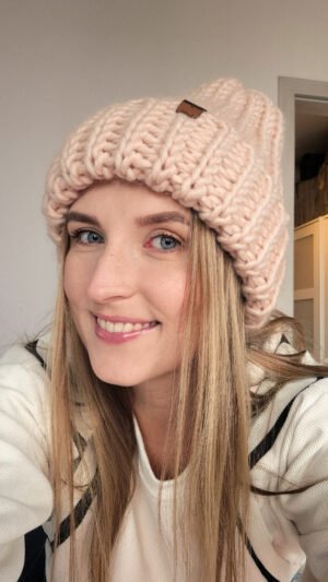 Merino Beanie - muszla